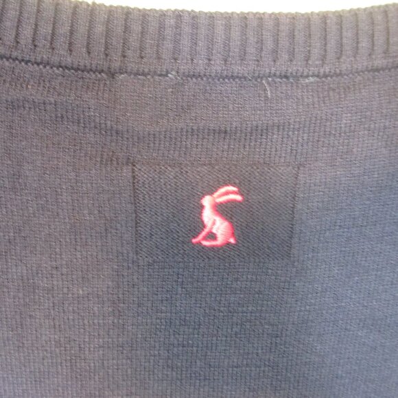 NWT JOULES Women Navy Knit Lobster Christmas Jumper Sweater Miranda Luxe Size 12 - Picture 6 of 12